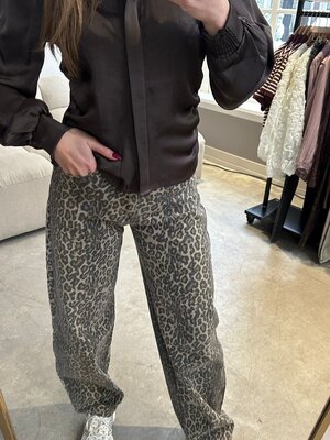 LOTZ & LOT BALLOON JEANS - LEOPARD