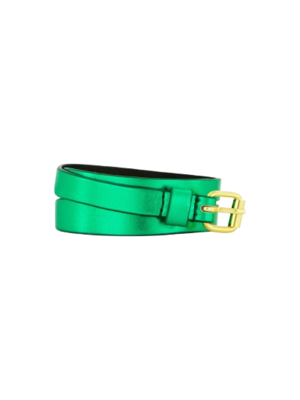 BY BAR JULIE GLOSS BELT - ELECTRIC GREEN
