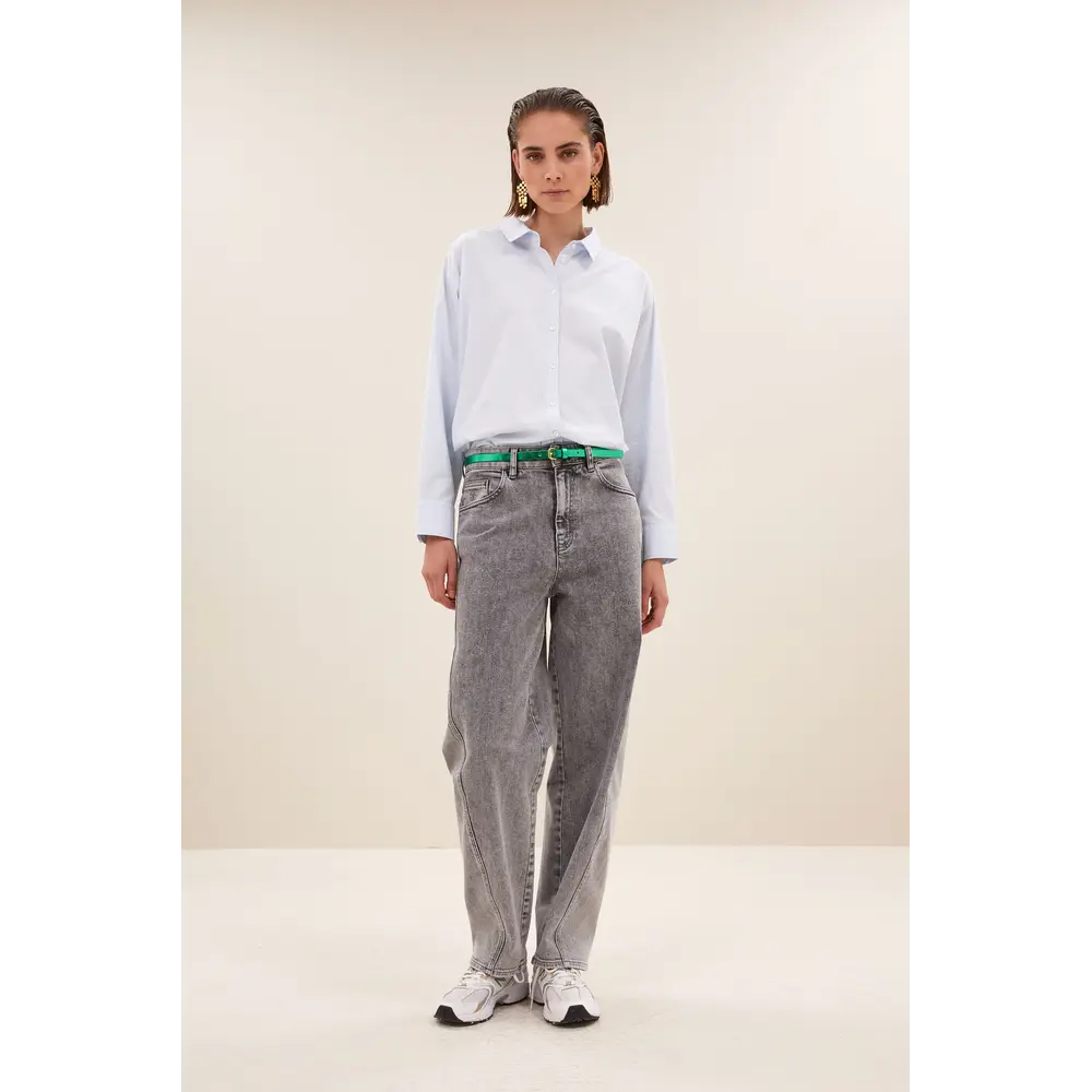 BY BAR JULIE GLOSS BELT - ELECTRIC GREEN