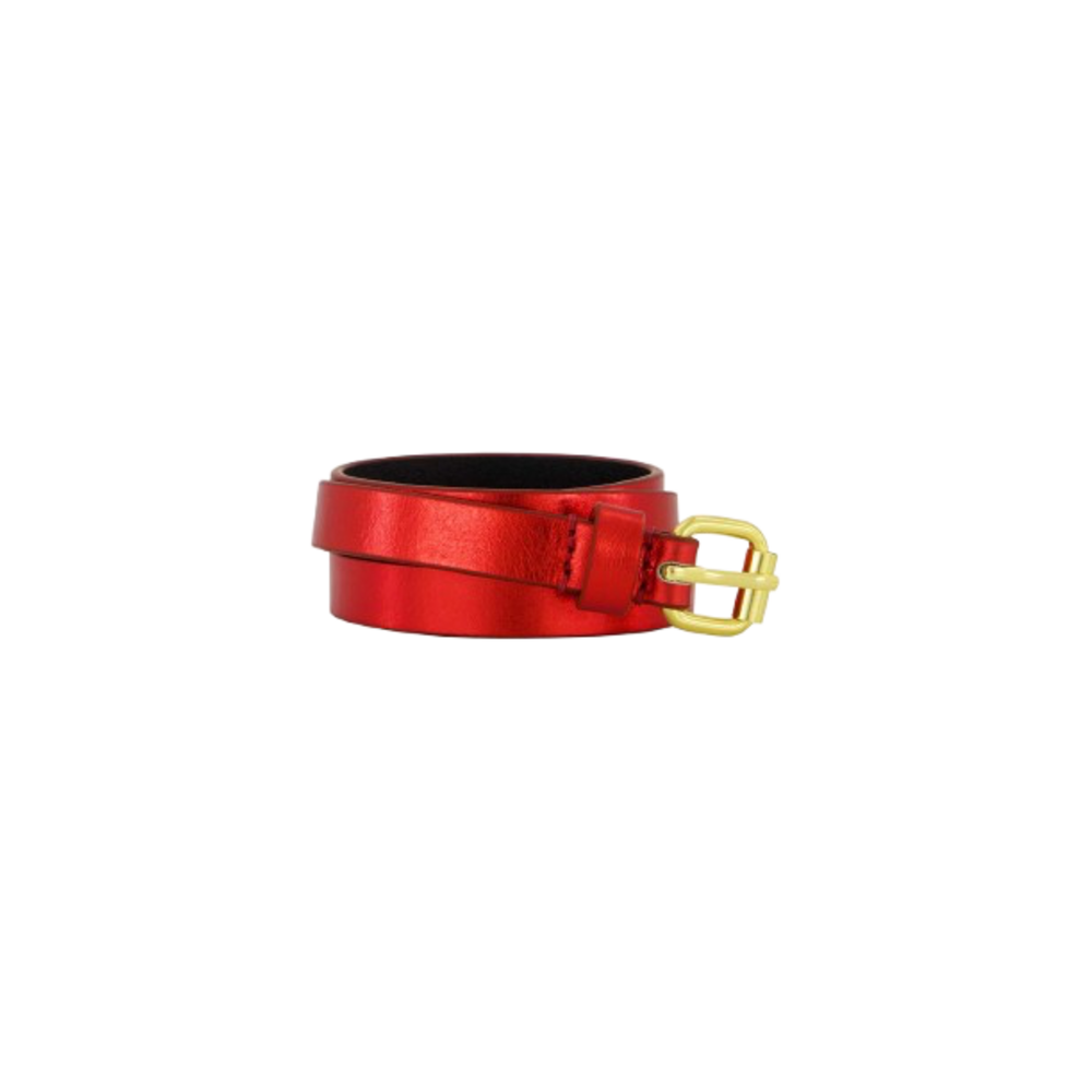 BY BAR JULIE GLOSS BELT - SCARLET RED