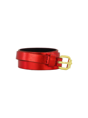 BY BAR JULIE GLOSS BELT - SCARLET RED