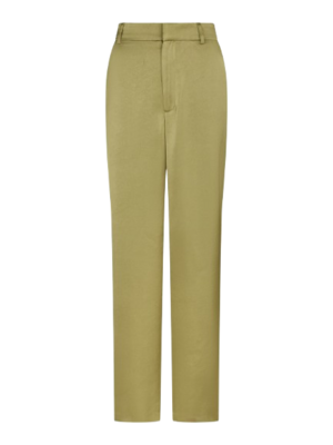 Neo Noir EMMET HEAVY SATEEN PANTS - SAGE GREEN