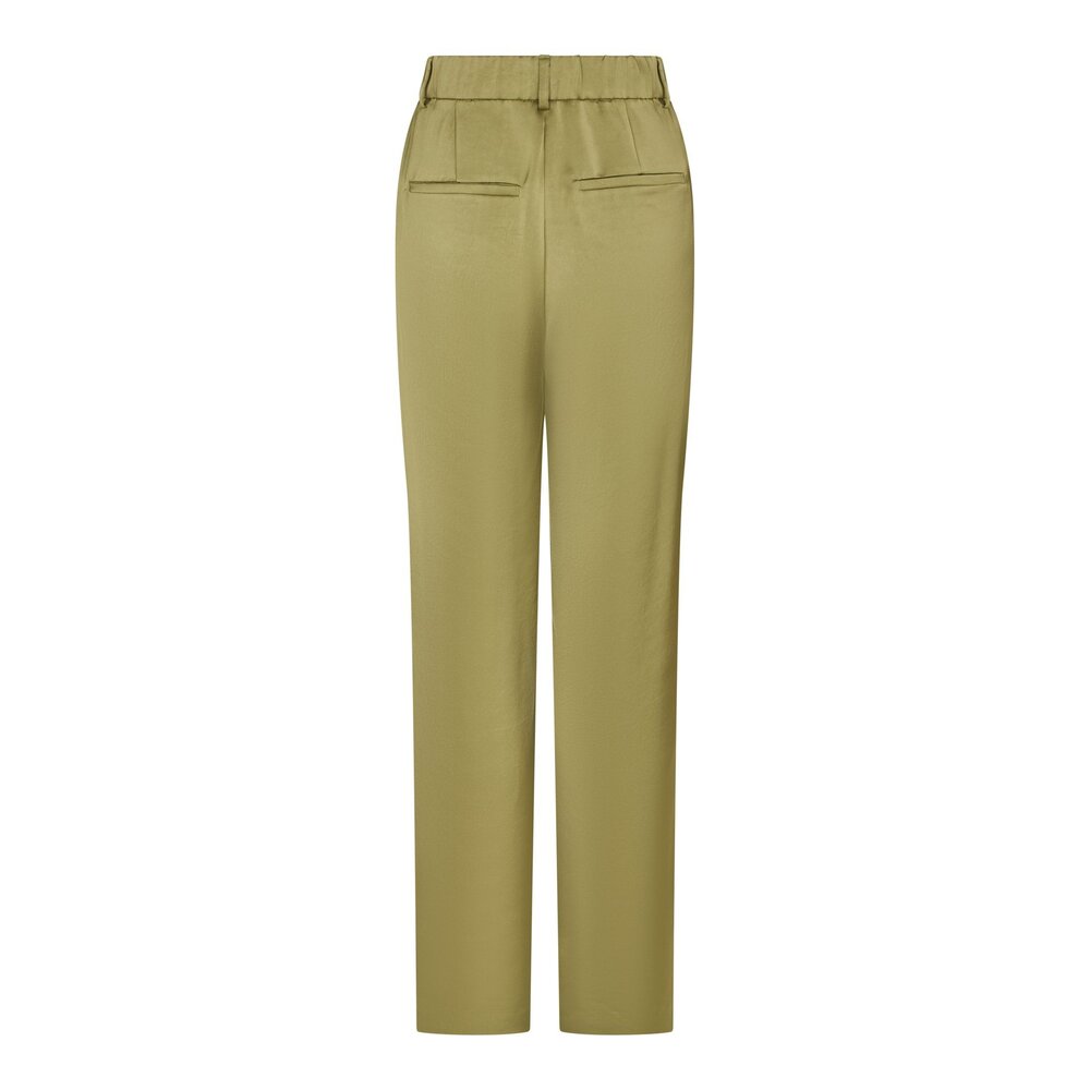 Neo Noir EMMET HEAVY SATEEN PANTS - SAGE GREEN