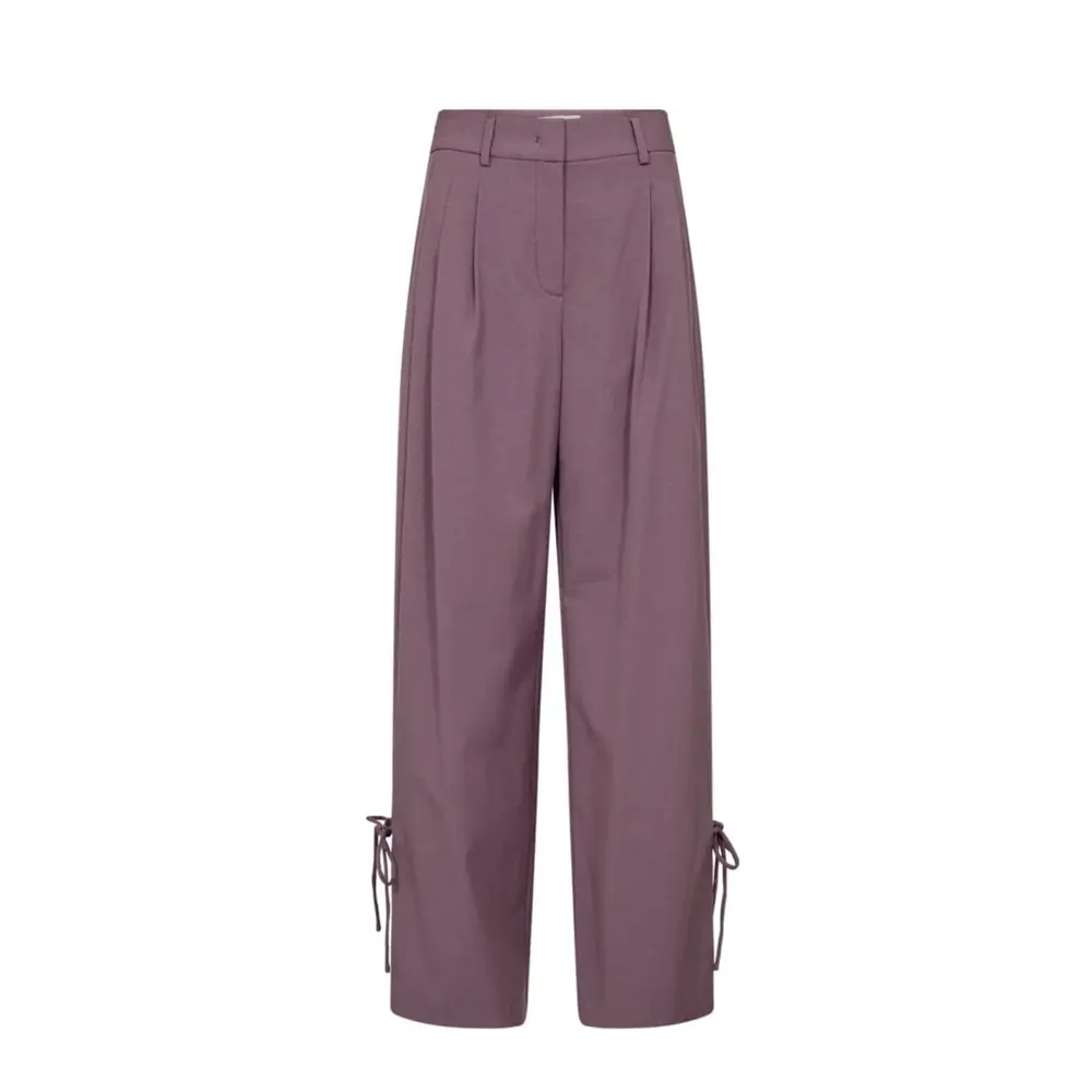 LIAM STRING PLEAT PANTS - OLD ROSE co'couture LIAM STRING PLEAT PANTS - OLD ROSE