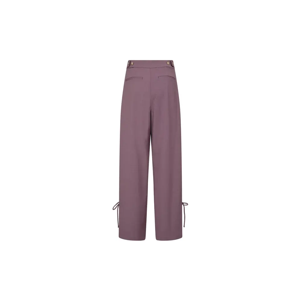 LIAM STRING PLEAT PANTS - OLD ROSE co'couture LIAM STRING PLEAT PANTS - OLD ROSE