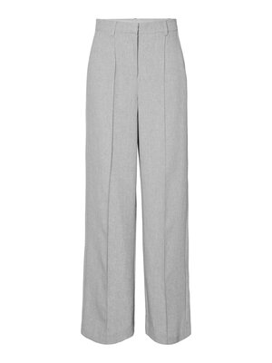 YAS RIU HMW PANTS - LIGHT GREY MELANGE