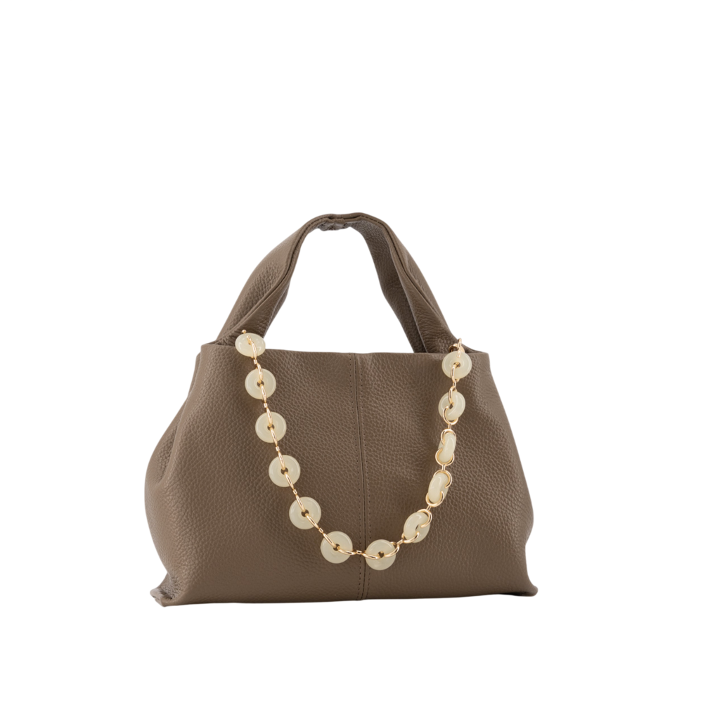 LULU LARGE BAG CHARM - ECRU LOTZ & LOT LULU LARGE BAG CHARM - ECRU