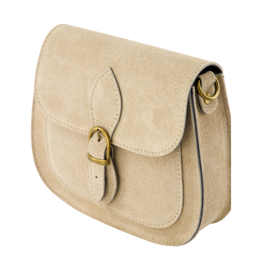 LOTZ & LOT SOLA SUEDE BAG - SAND