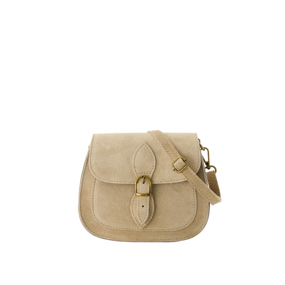 LOTZ & LOT SOLA SUEDE BAG - SAND