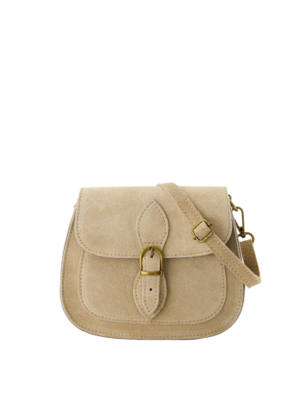 LOTZ & LOT SOLA SUEDE BAG - SAND LOTZ & LOT SOLA SUEDE BAG - SAND