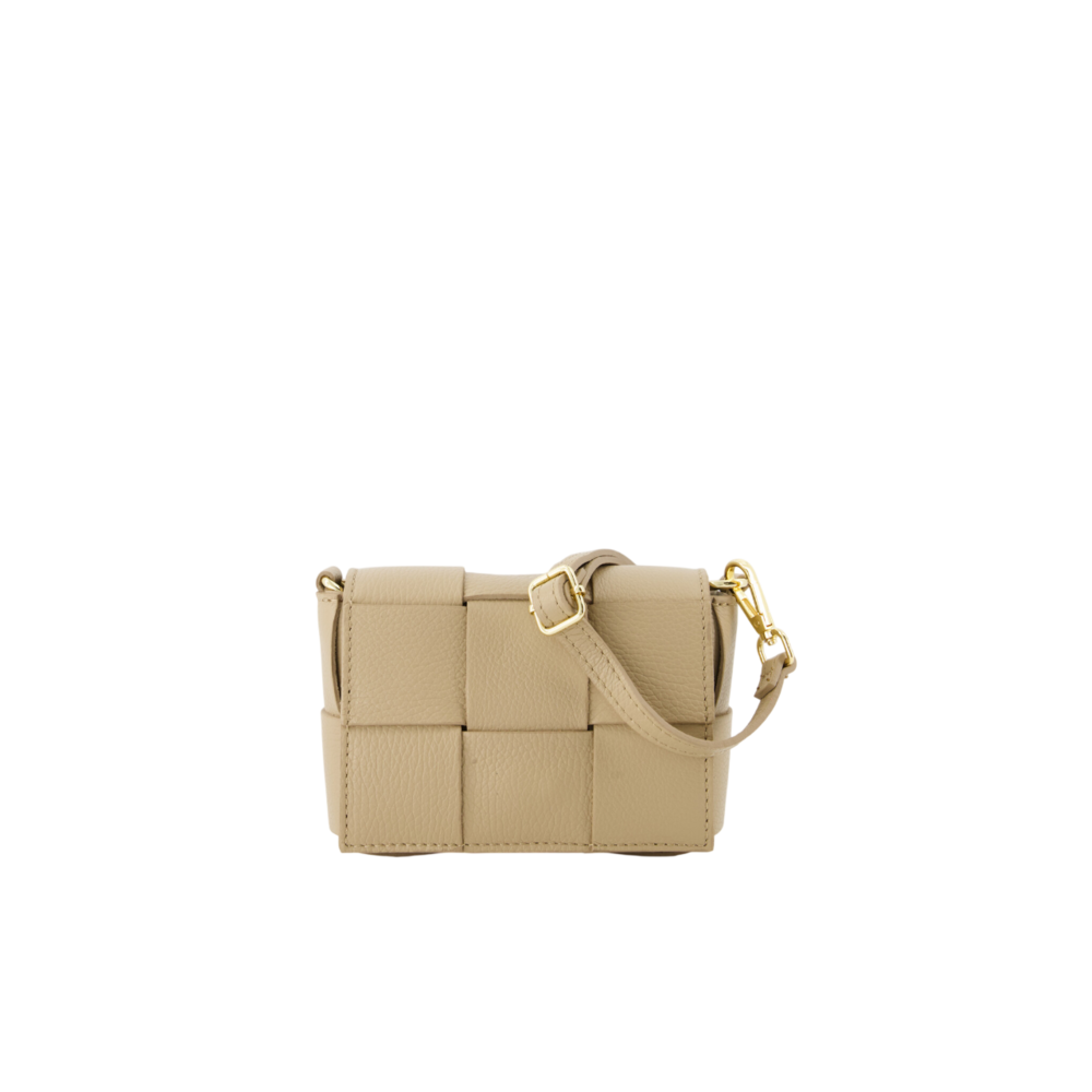 LOTZ & LOT STEEF CLASSIC GRAIN BAG - TAUPE