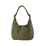LOTZ & LOT SUEZ SUEDE BAG - GREEN
