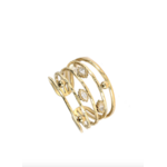 Rose & Camellia NYLA RING - GOLD