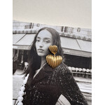 CLEO EARRINGS - GOLD Rose & Camellia CLEO EARRINGS - GOLD