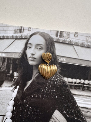 Rose & Camellia CLEO EARRINGS - GOLD