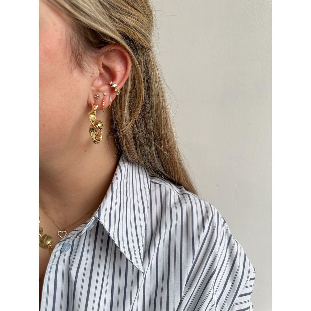 Rose & Camellia HAZEL EARRINGS - GOLD