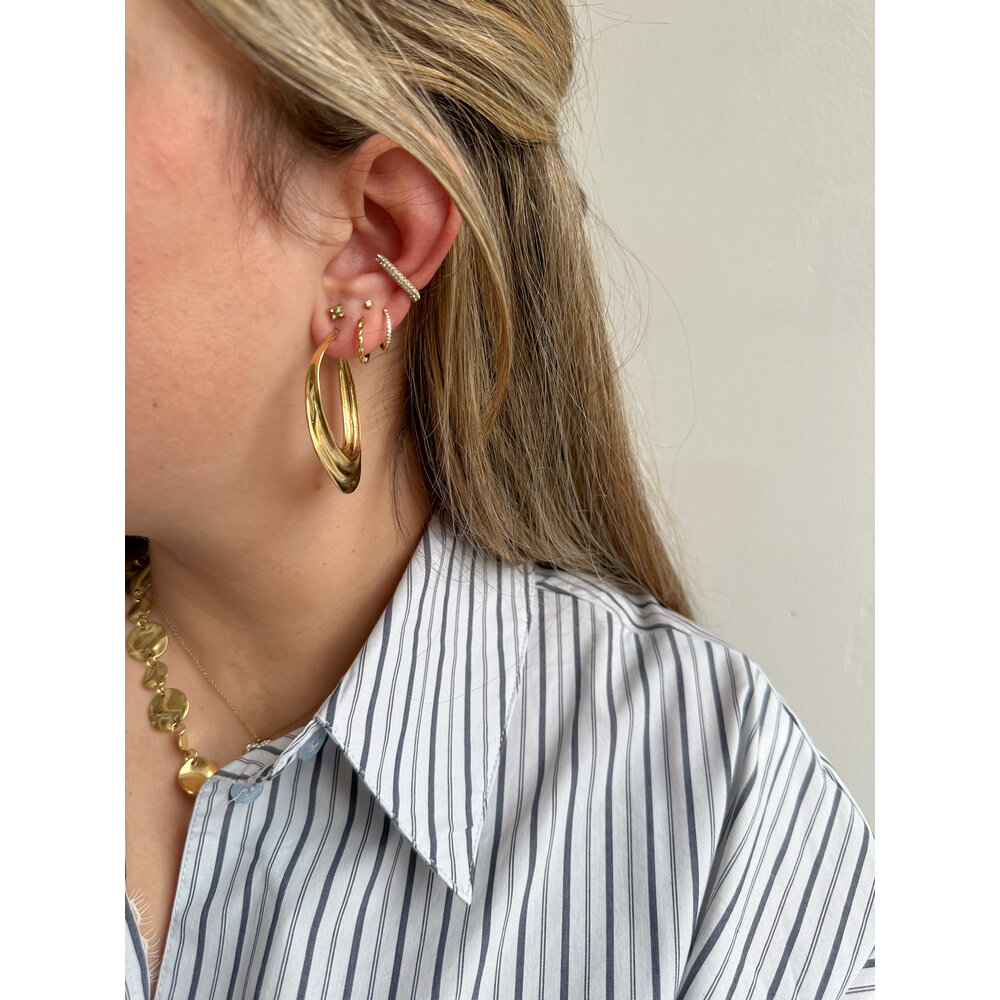 Rose & Camellia MAURI EARRINGS - GOLD