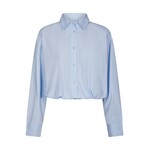 Neo Noir EMMANA POPLIN SHIRT - LIGHT BLUE