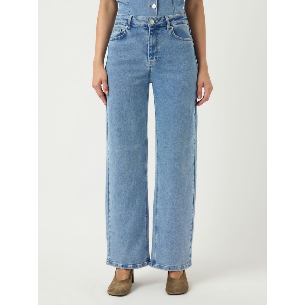 YAS ROSIE STRAIGHT JEANS - LIGHT BLUE DENIM