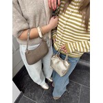 LOTZ & LOT PUCK STRIPES KNIT - GREEN/BEIGE