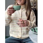 LOTZ & LOT PUCK STRIPES KNIT - YELLOW/BEIGE