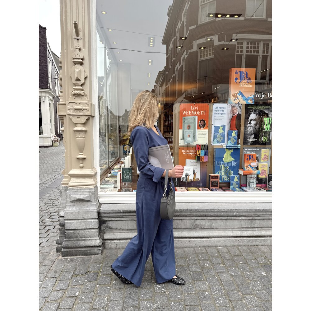 Harper & Yve MASON PANTS - BLUE STRIPE