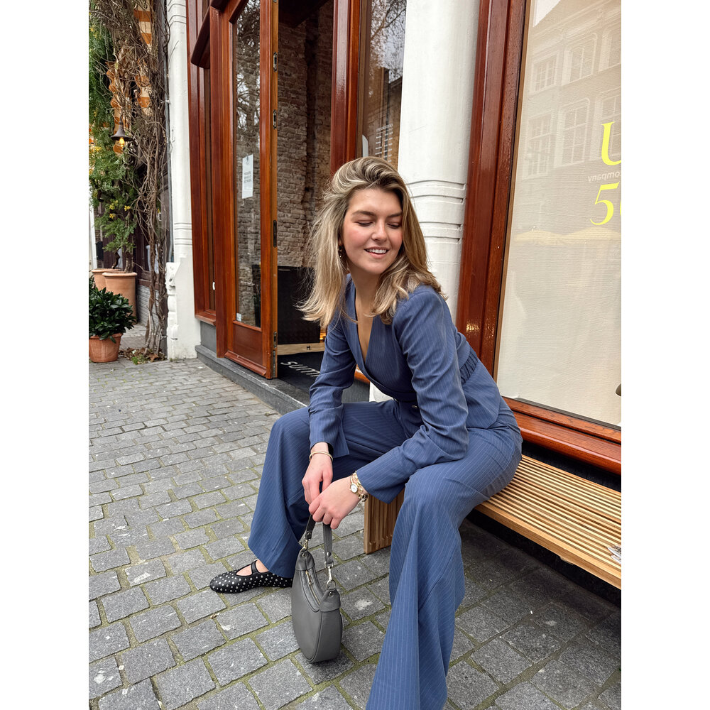 Harper & Yve MASON PANTS - BLUE STRIPE