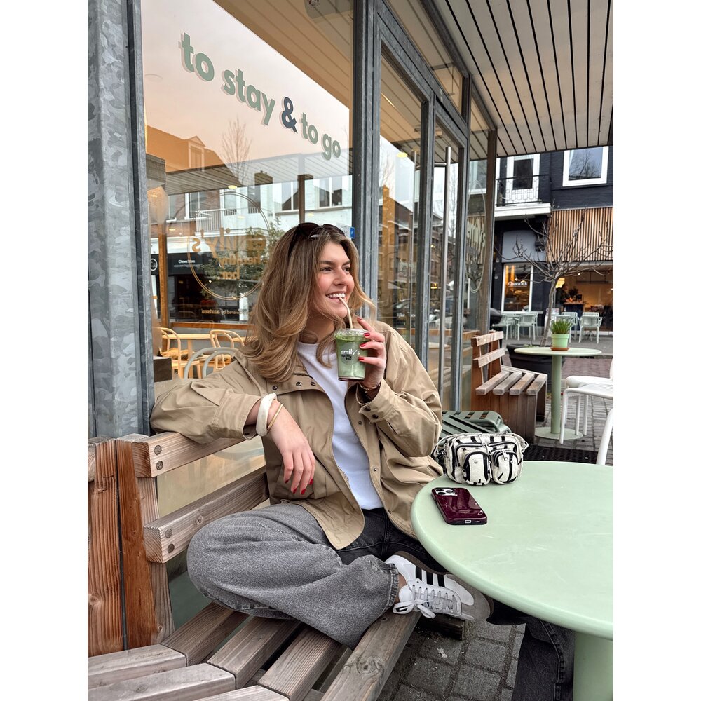 co'couture FRANCIS BALLOON JACKET - SAND