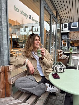 co'couture FRANCIS BALLOON JACKET - SAND