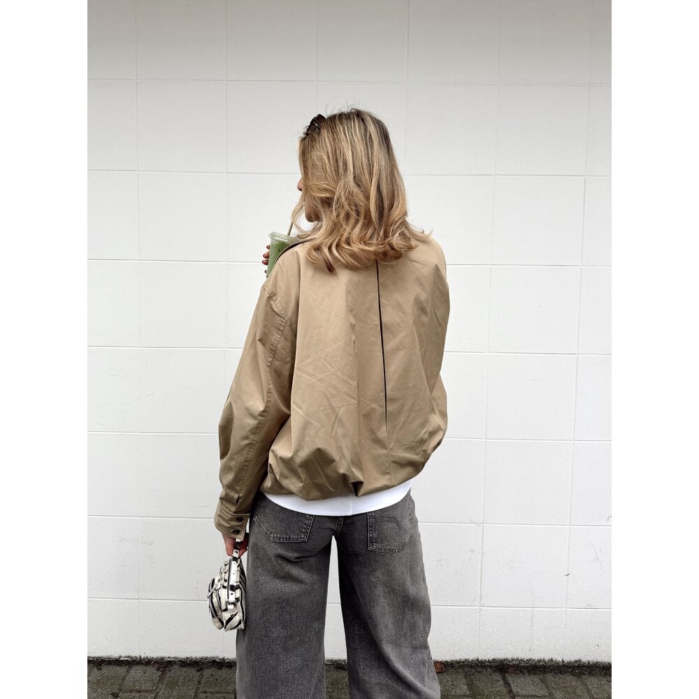 co'couture FRANCIS BALLOON JACKET - SAND