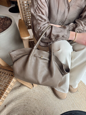 LOTZ & LOT COLIN CLASSIC GRAIN BAG - TAUPE