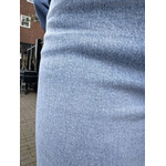 LOTZ & LOT SHINY STRAIGHT TALL JEANS - LIGHT DENIM