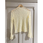 LOTZ & LOT ELINE TOP - BUTTER YELLOW