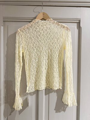 LOTZ & LOT ELINE TOP - BUTTER YELLOW