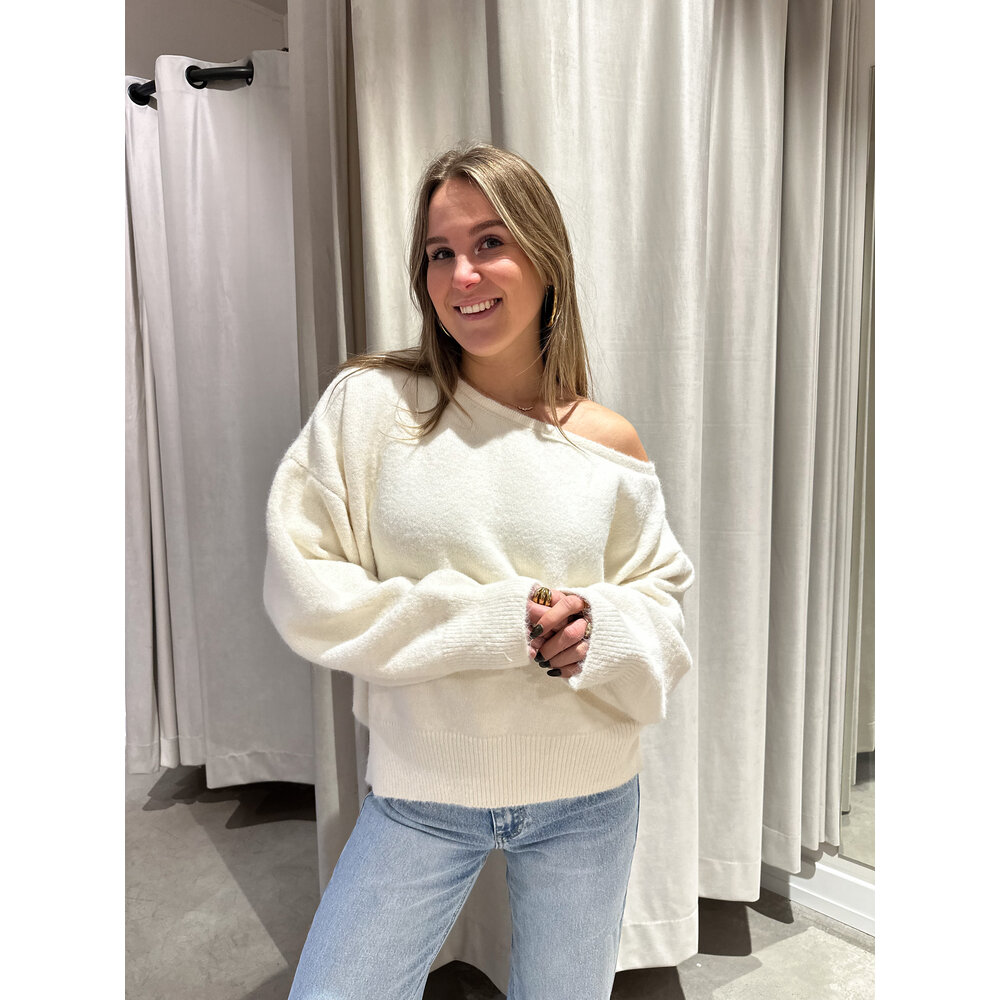 LOTZ & LOT HILU KNIT - OFF WHITE