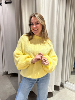 LOTZ & LOT MIA KNIT - YELLOW