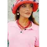 Bonnie Studios WILLIAM NECKLACE - NEON PINK