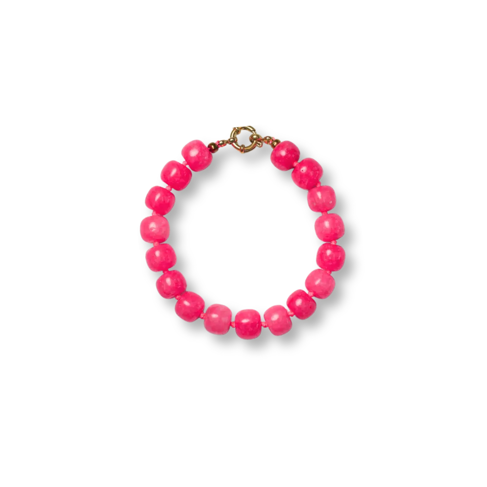 Bonnie Studios WILLIAM BRACELET - NEON PINK