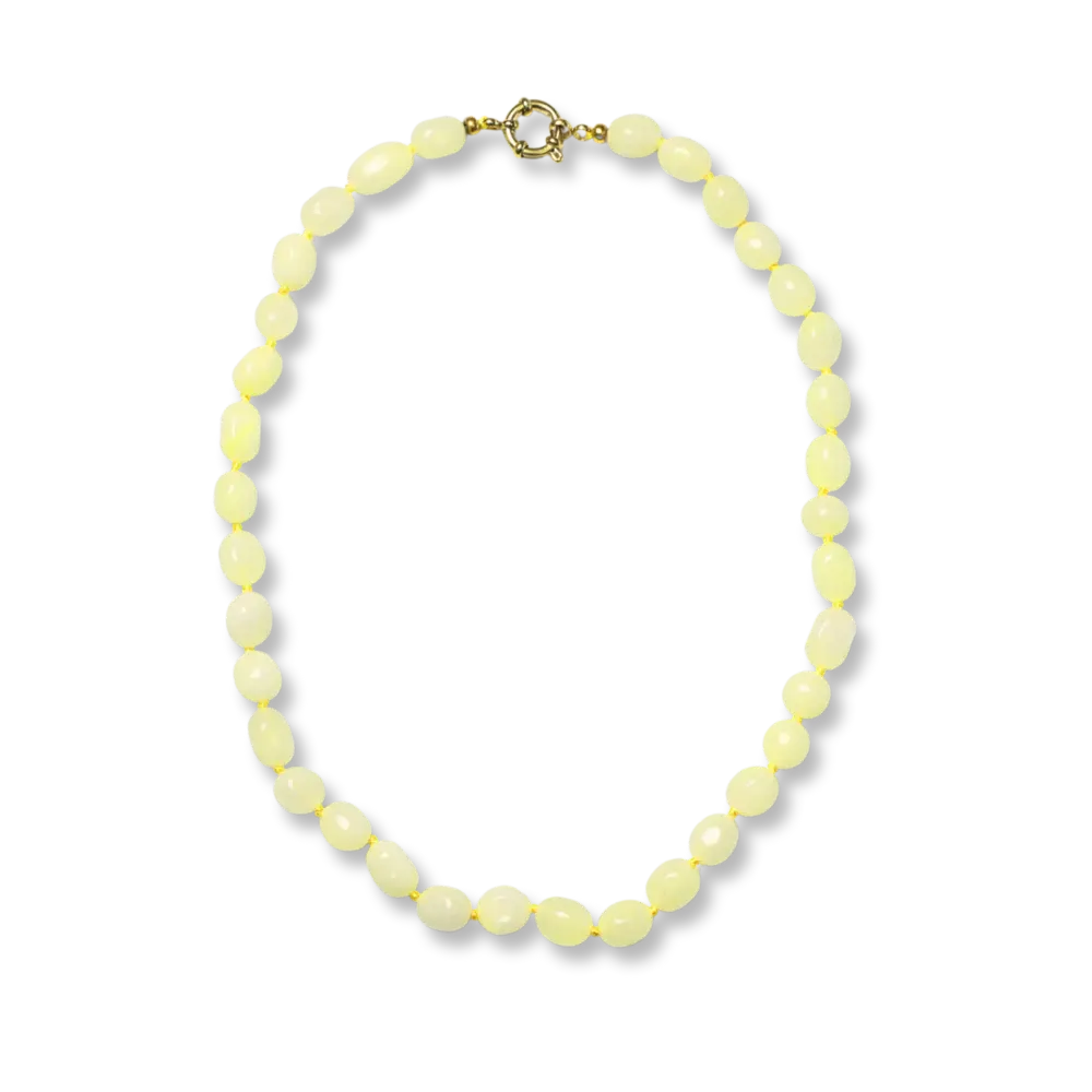 Bonnie Studios BOBBY NECKLACE - BUTTER YELLOW