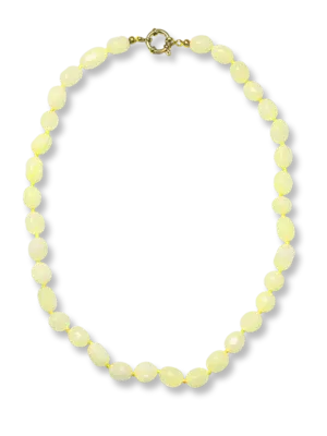 Bonnie Studios BOBBY NECKLACE - BUTTER YELLOW Bonnie Studios BOBBY NECKLACE - BUTTER YELLOW