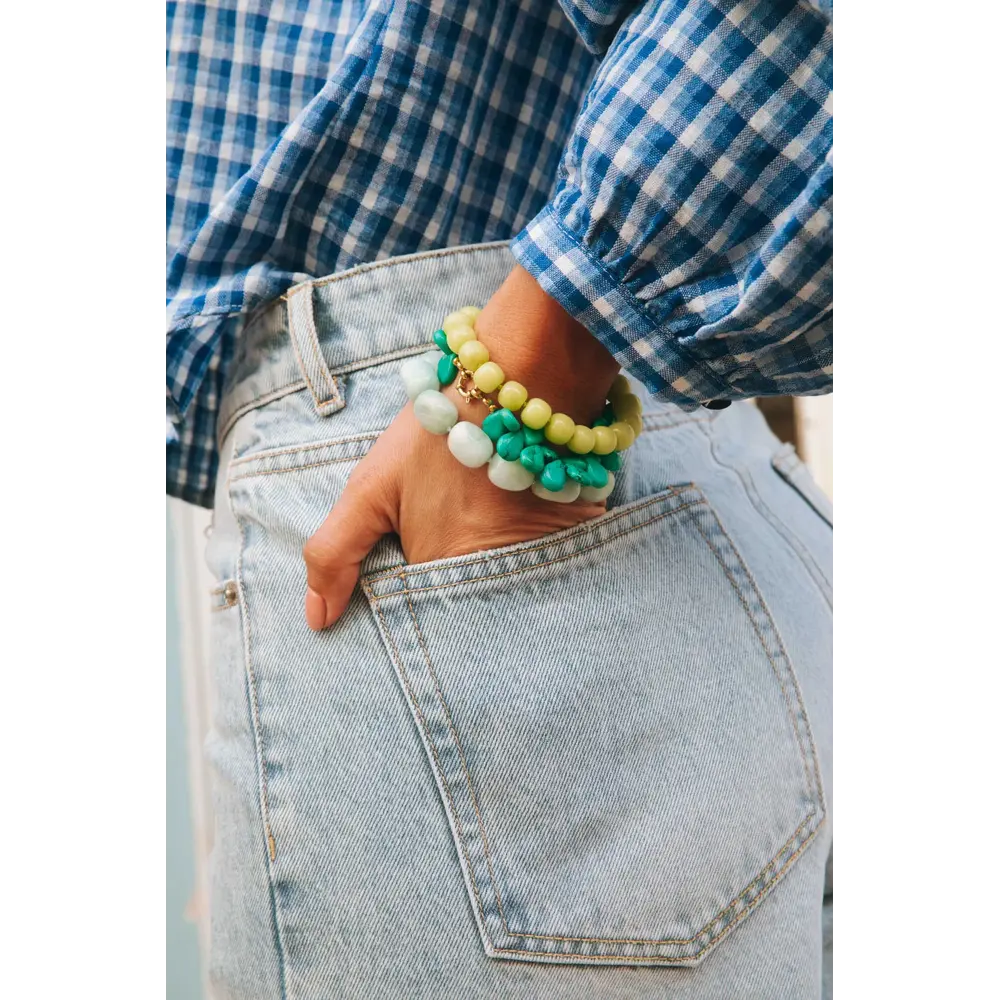 WILLIAM BRACELET - LIME Bonnie Studios WILLIAM BRACELET - LIME