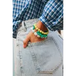 WILLIAM BRACELET - LIME Bonnie Studios WILLIAM BRACELET - LIME