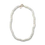 Bonnie Studios DISCO PEARL NECKLACE - WHITE