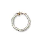 Bonnie Studios DISCO PEARL BRACELET - WHITE
