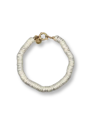 Bonnie Studios DISCO PEARL BRACELET - WHITE Bonnie Studios DISCO PEARL BRACELET - WHITE