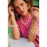 Bonnie Studios DISCO PEARL BRACELET - WHITE