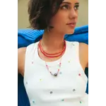 Bonnie Studios TOMMY CORAL NECKLACE - RED