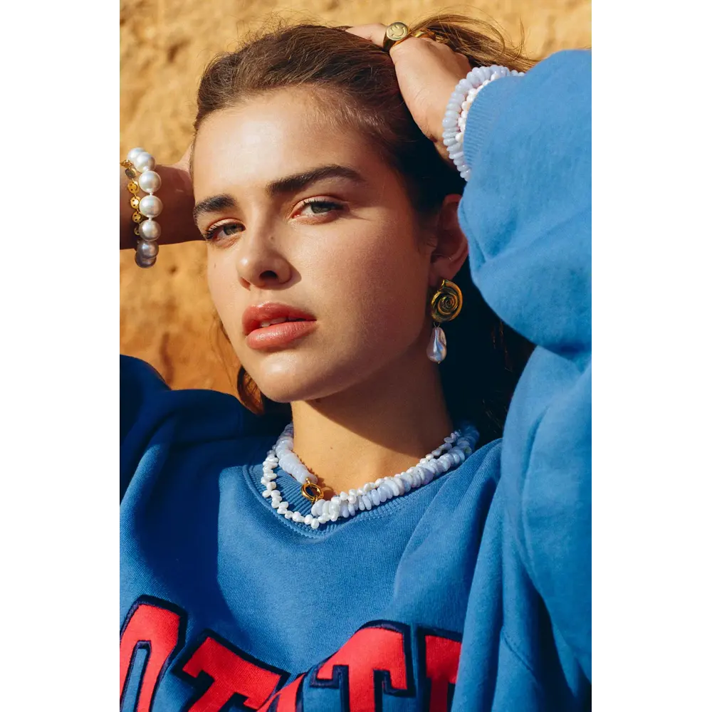 Bonnie Studios FRED FUNKY NECKLACE - WHITE