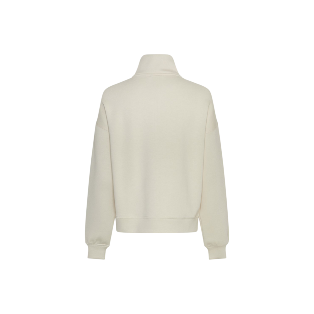 ILLIANA IMA ZIP SWEATSHIRT - OATMEAL