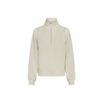 ILLIANA IMA ZIP SWEATSHIRT - OATMEAL
